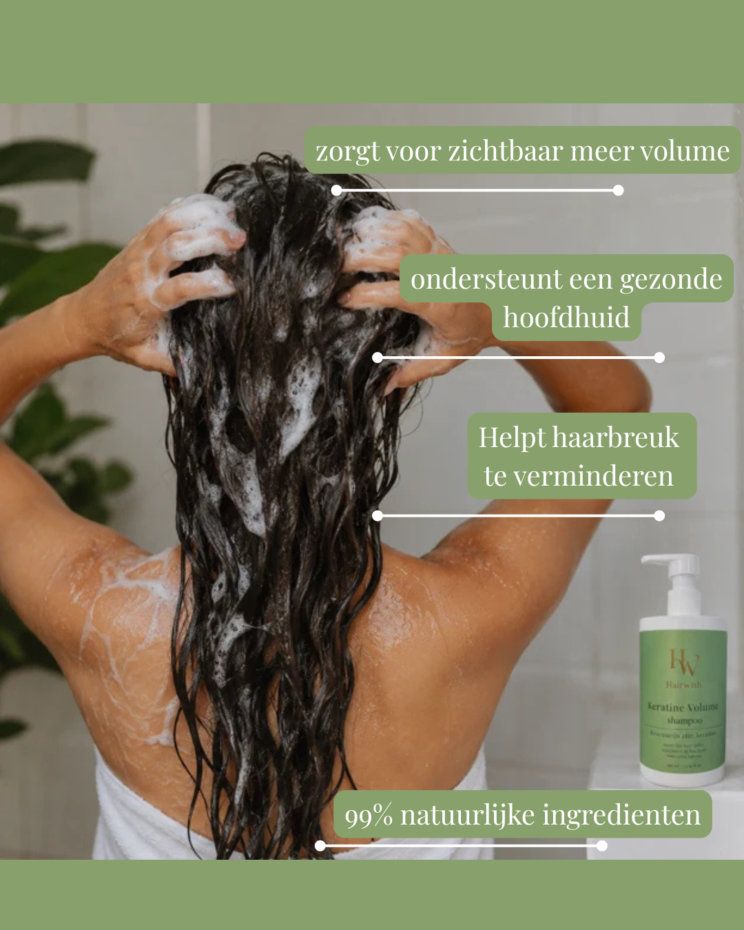 keratine volume shampoo